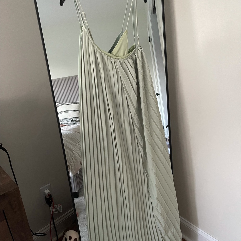 GREEN SUMMER MAXI DRESS